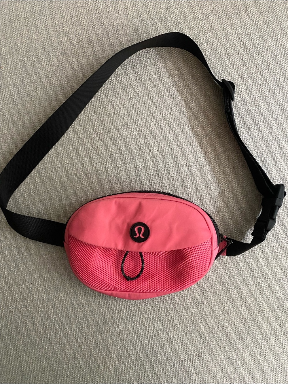 Authentic lululemon Everywhere Belt Bag in a gorgeous bright pink